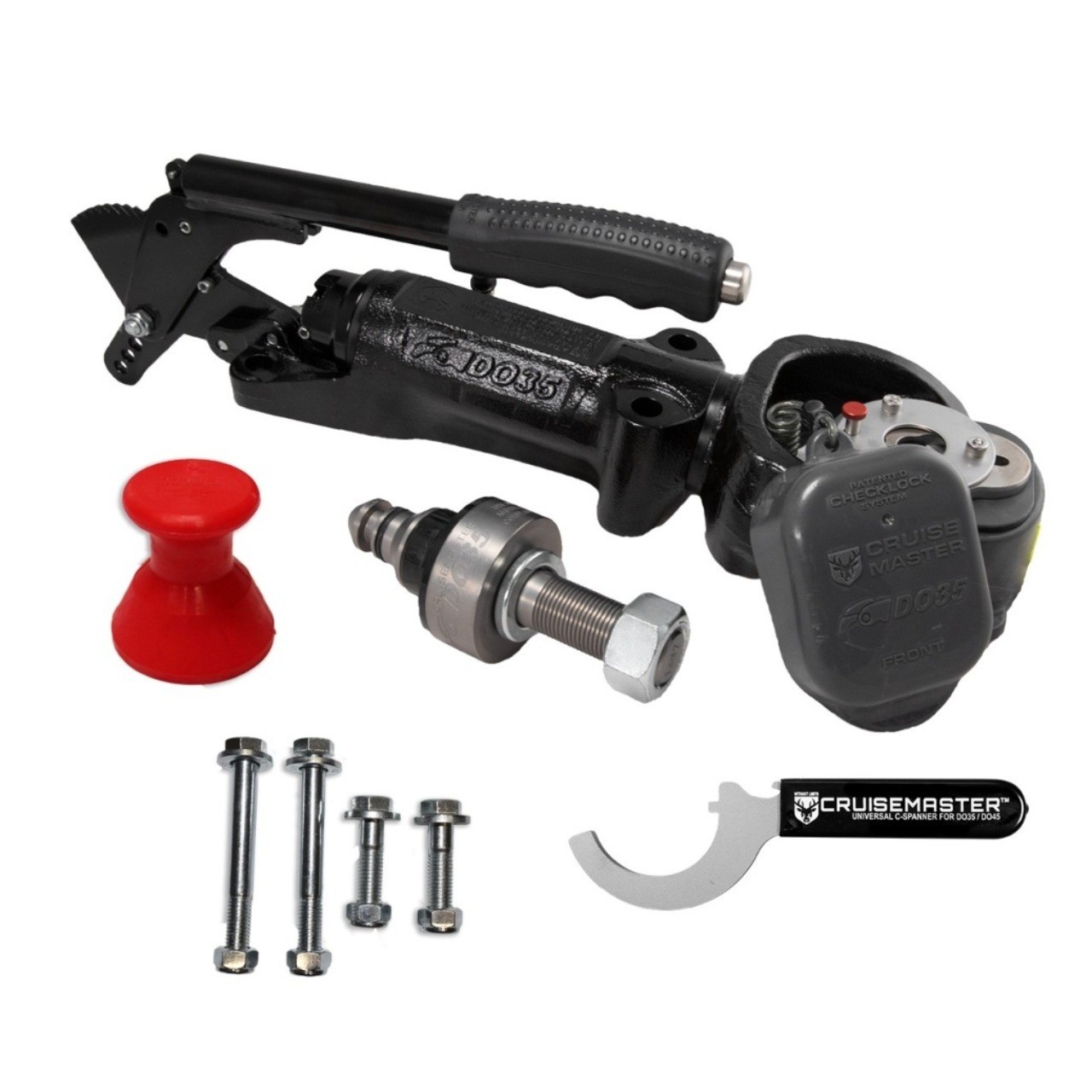 Cruisemaster DO35 Articulating Trailer Coupler (with Handbrake)