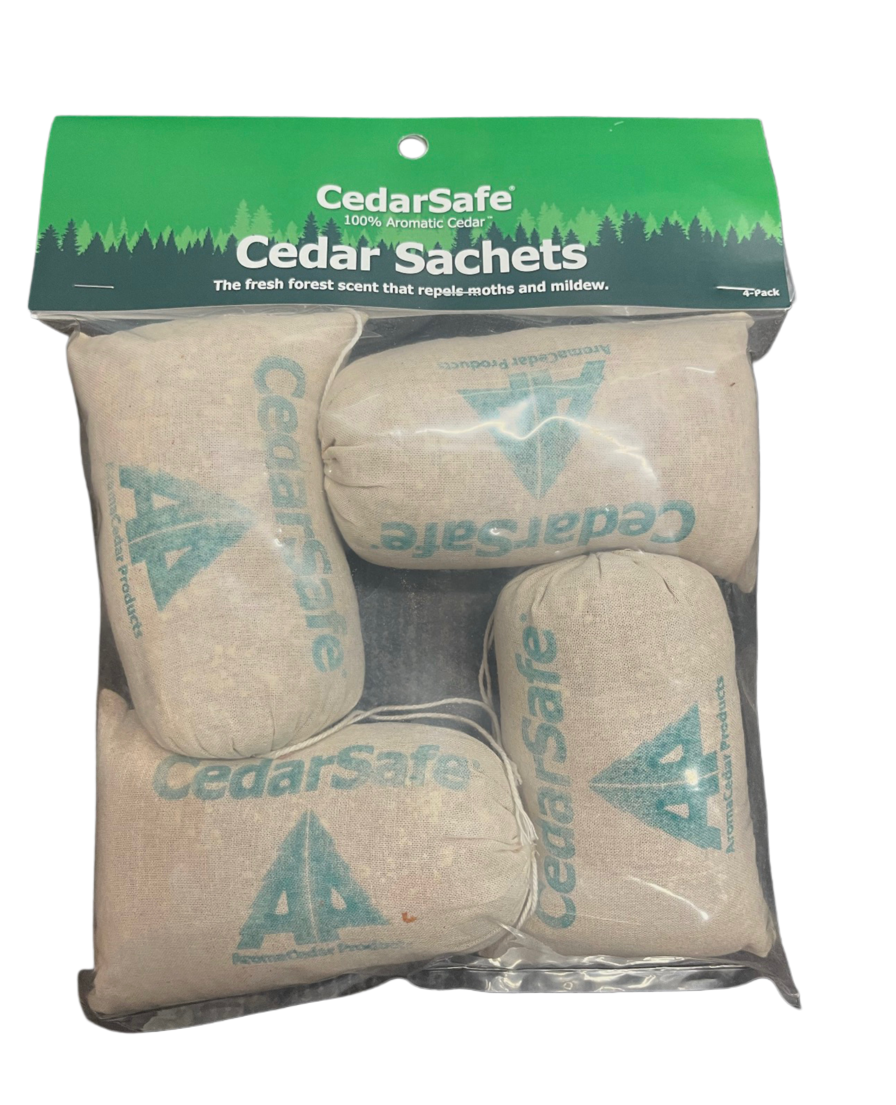 Aromatic cedar sachets