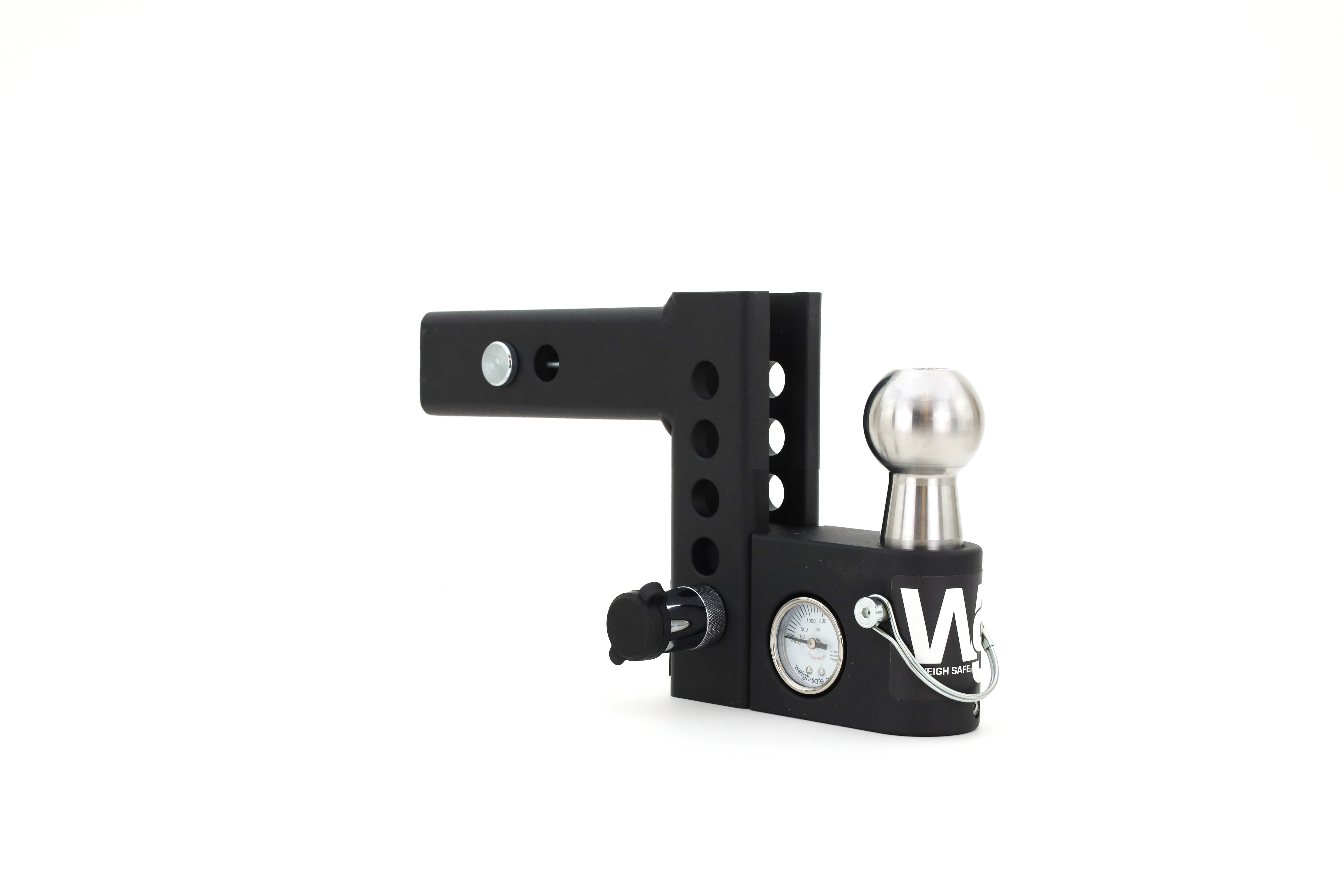  Weigh Safe Adjustable Trailer Hitch 2 in Ball Mount  