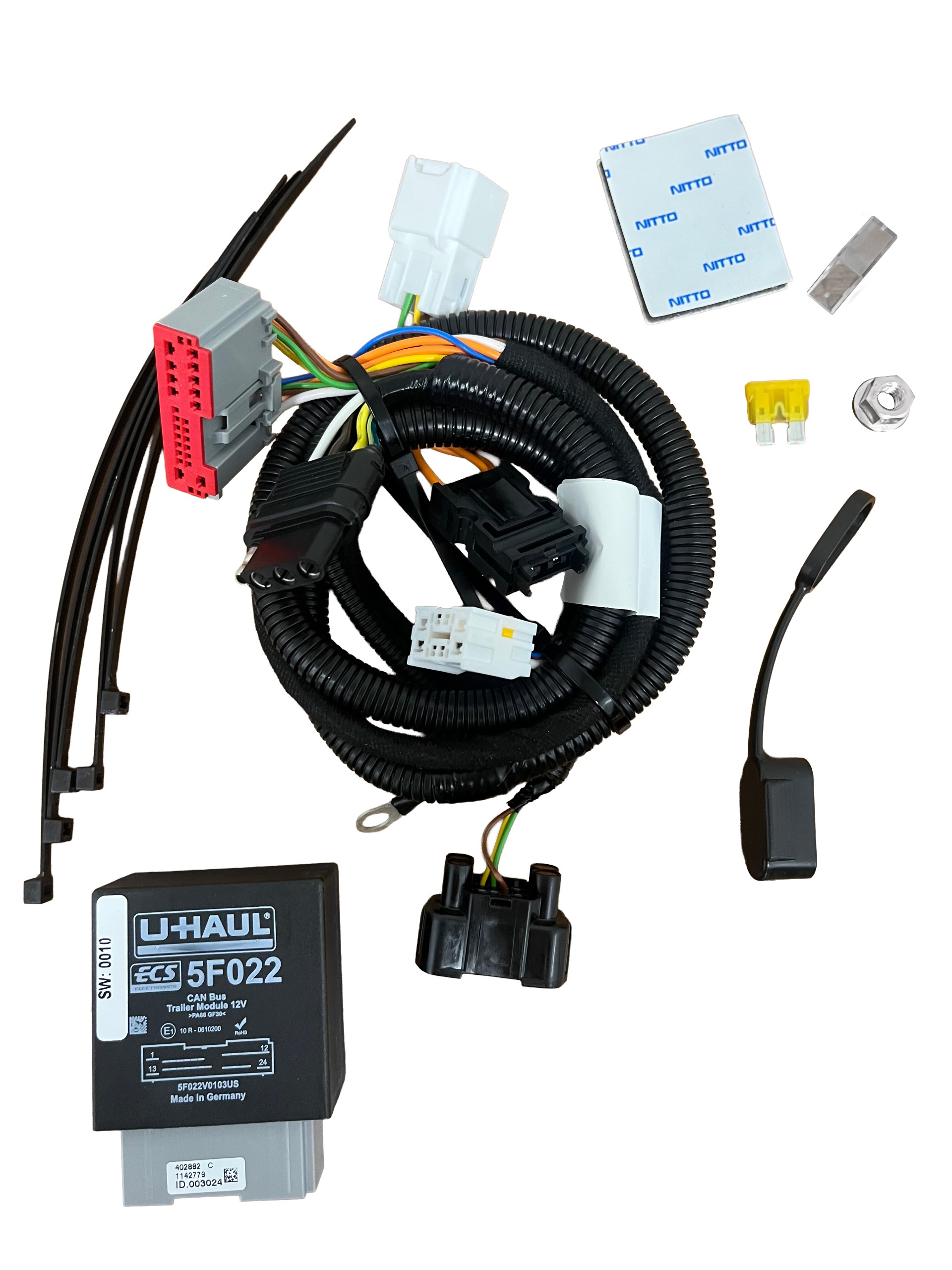UHaul SmartConnect Trailer Wiring (ATM4002A)