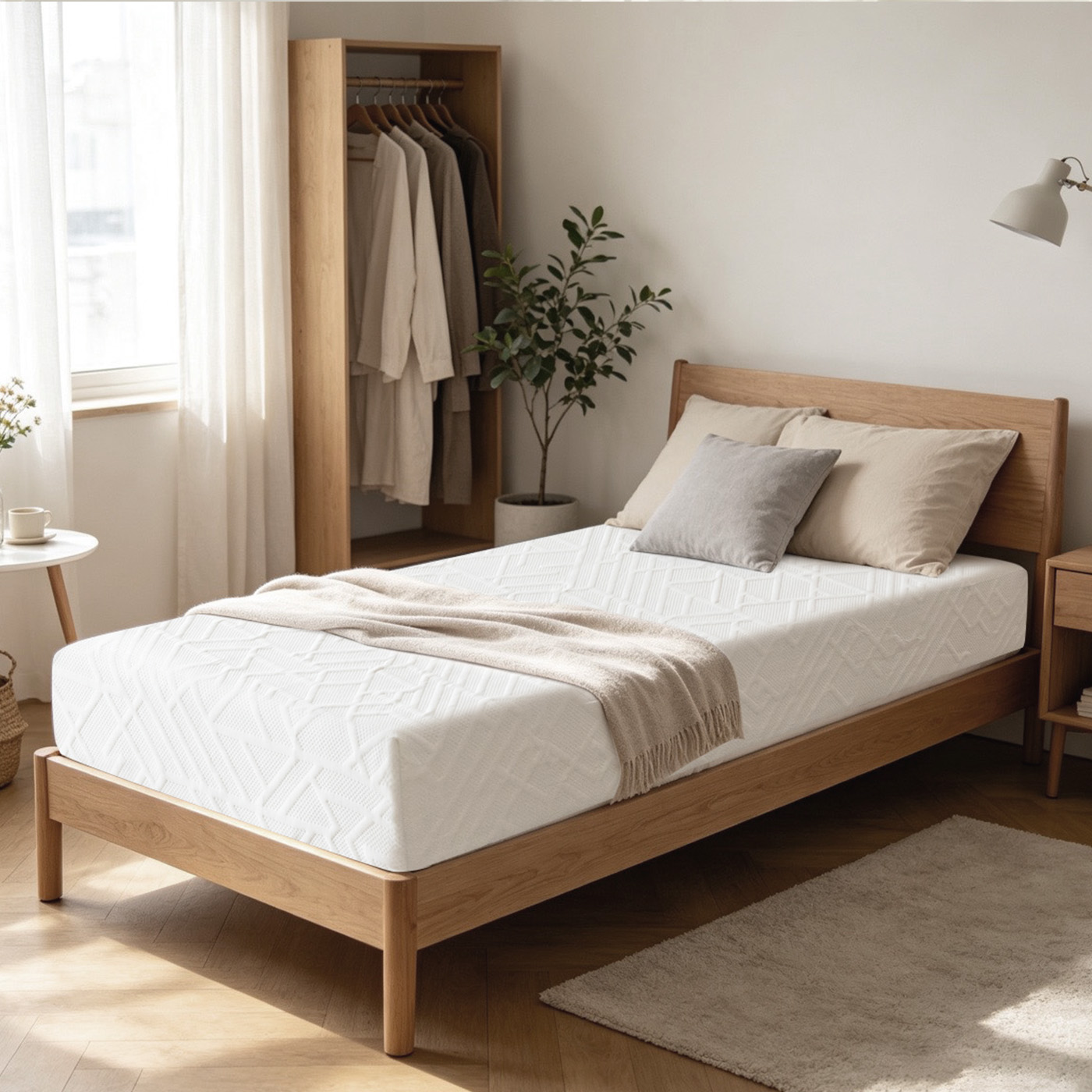 8inch Memory Foam Mattress in a Box (Twin Size)