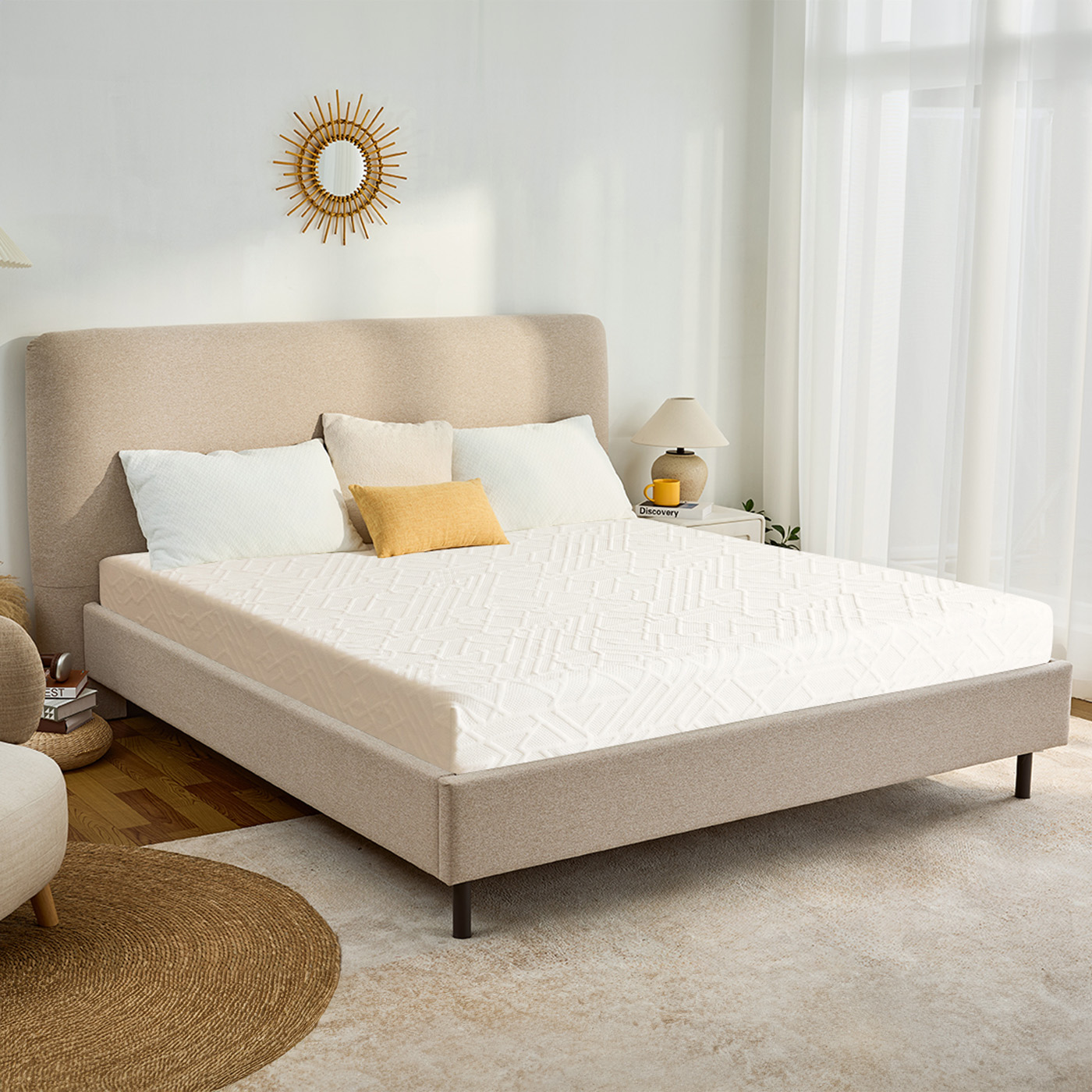 12inch Memory Foam Mattress in a Box (King Size)