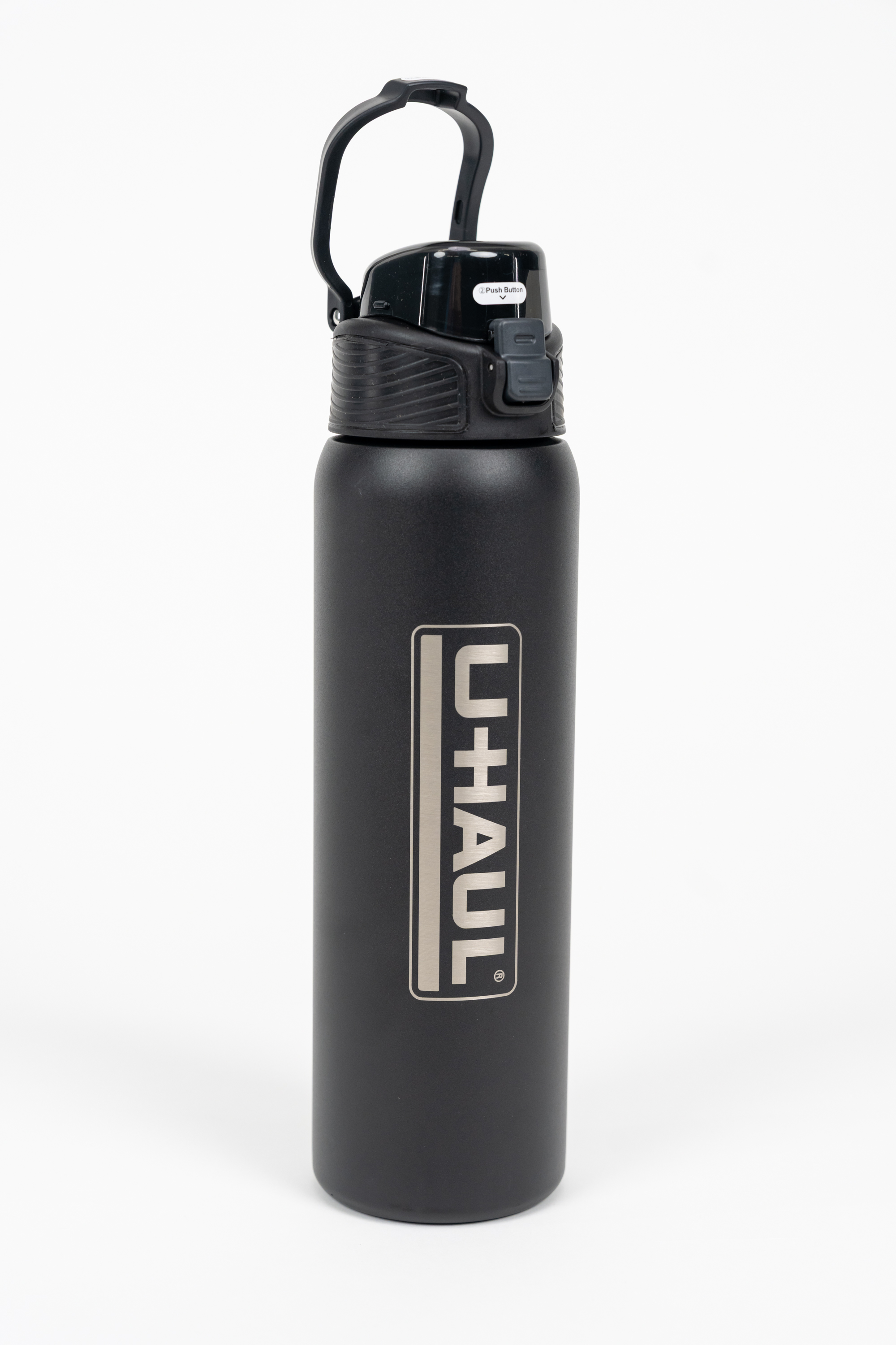 UHaul 28oz STAINLESS STEEL 2in1 SPOUT & STRAW WATER BOTTLE