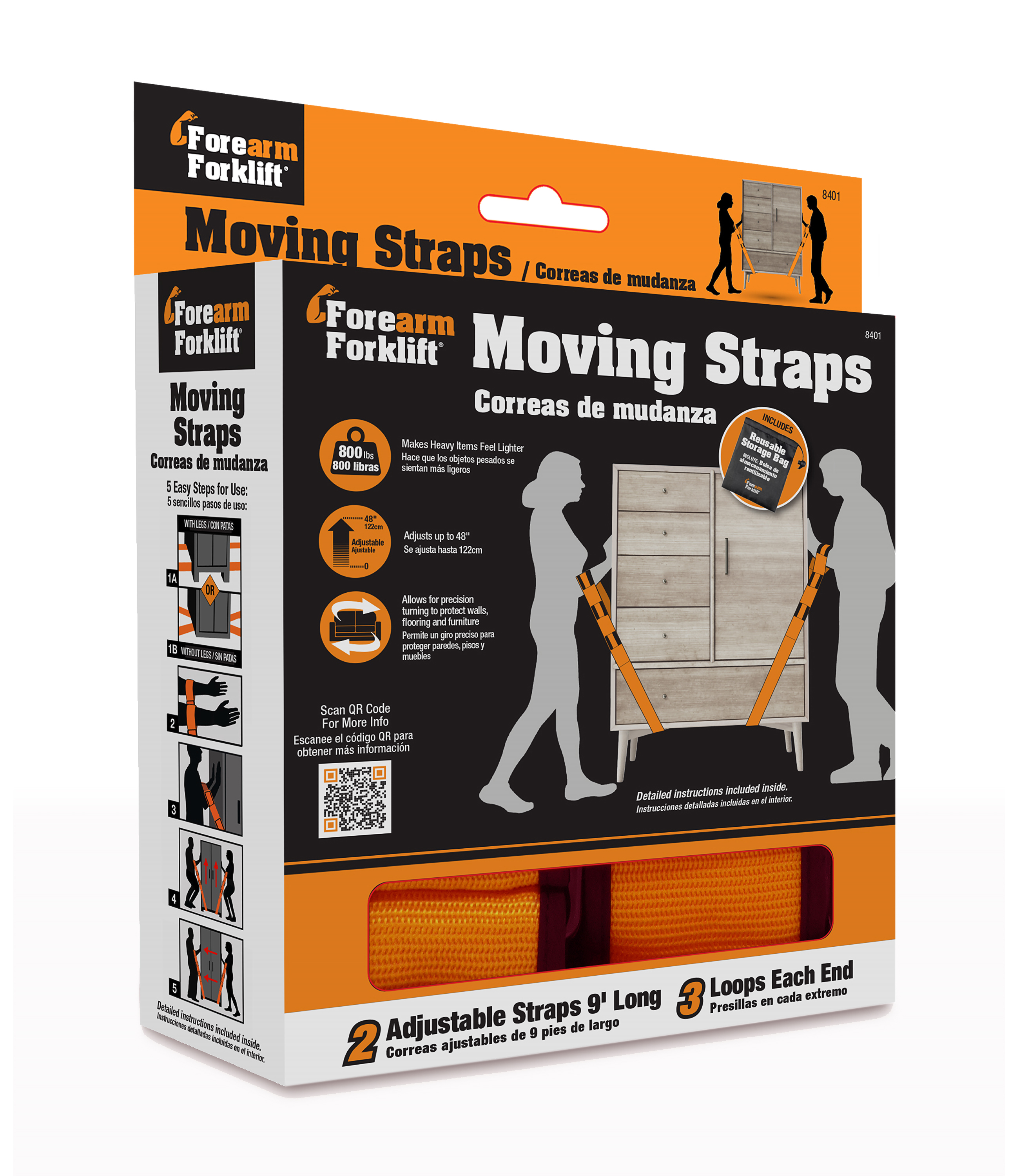 Forearm Forklift Moving Straps