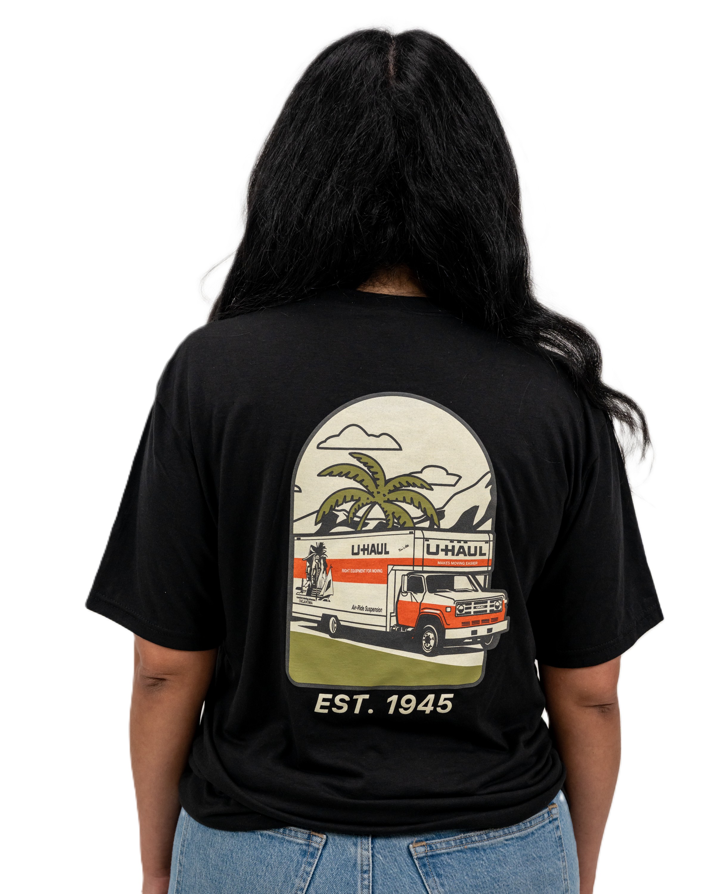 UHaul Unisex 1945 TSHIRT BLACK 