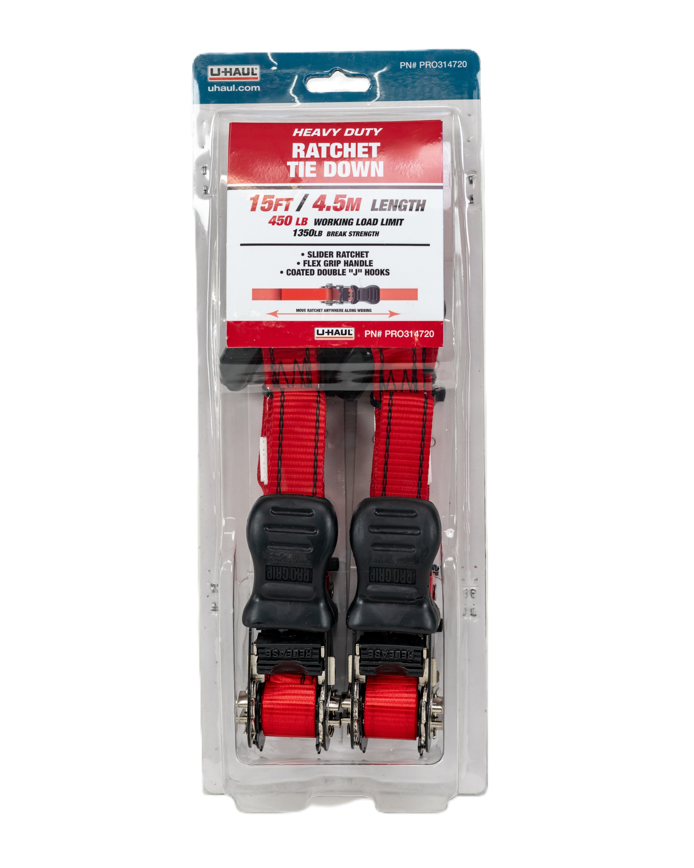 15’ x 1” LightDuty Sliding Ratchet  2 Pack