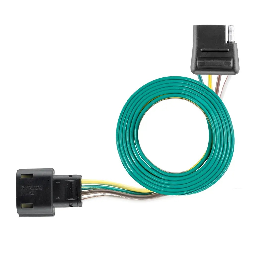 Curt 56578 4Pin Flat Trailer Wiring Harness for Select Chevrolet and GMC Models