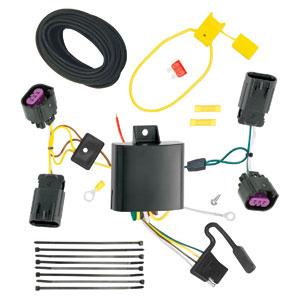 CQT118567 4Flat with Factory Style Batterypowered Taillight Harness Converter