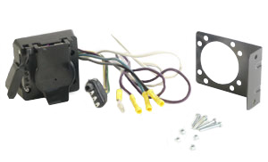 7Way Spade Type & 4Way Flat Connector