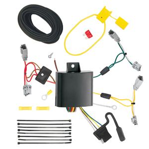 CQT118596 4Flat with Factory Style Batterypowered Taillight Harness Converter