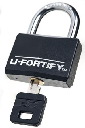 UFortify® Covered Aluminum 2" Padlock