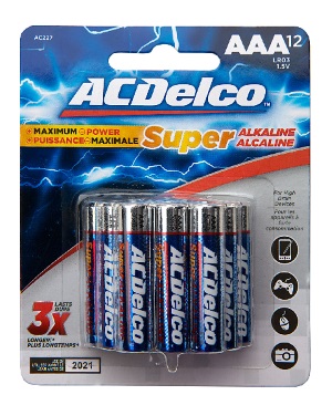 Alkaline Batteries AAAAA