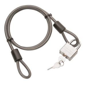 4 cable lock with Key 5/16"