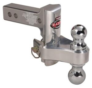TRIMAX RAZOR RP  Aluminum 4” Drop Hitch (Dual Ball Included)