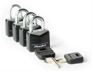 3/4” Covered Aluminum Lock (4 Pack)