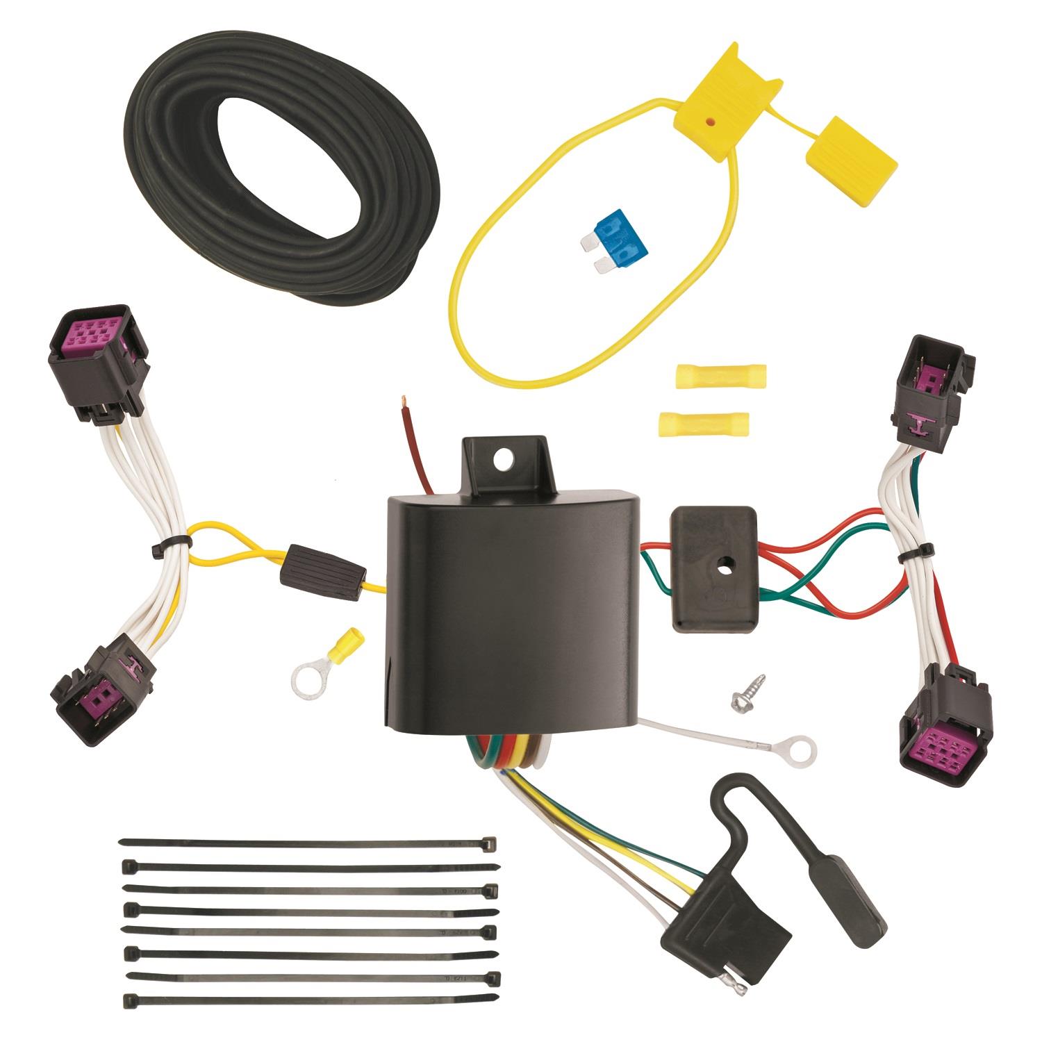 CQT118640 4Flat with Factory Style Batterypowered Taillight Harness Converter