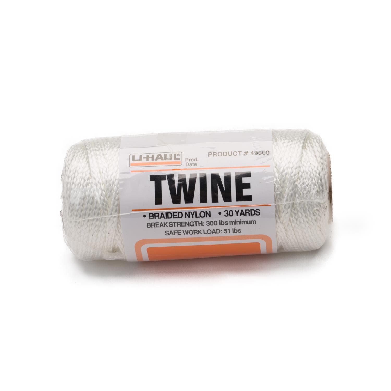 Braided Nylon Twine (51lb Workload)  90 ft