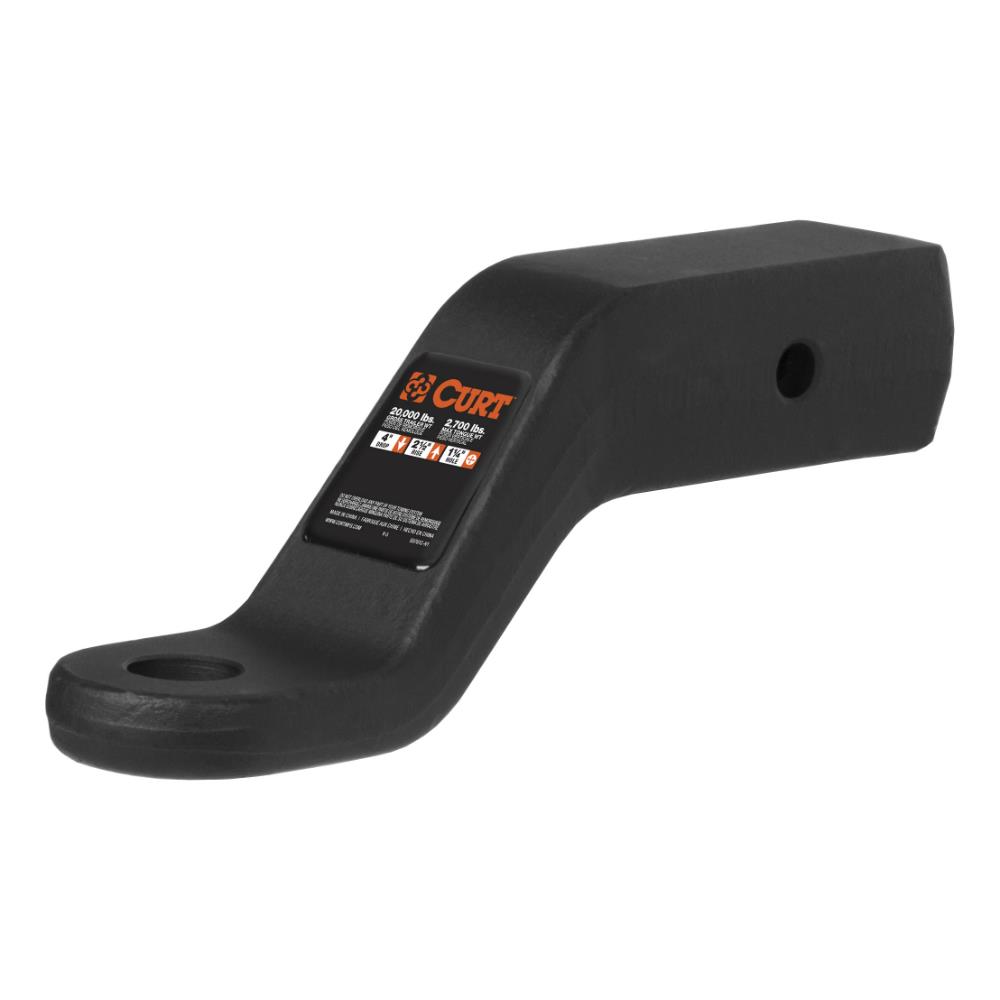 Ball Mount for 21/2” Receiver (4” Drop, 21/2” Rise, 20,000 lbs)