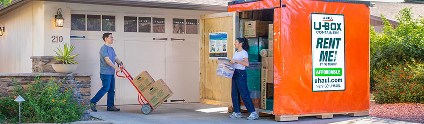Move to Alaska with U-Box and its portable moving and storage containers