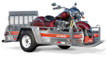 How to Load a U-Haul Motorcycle Trailer