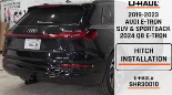 How to Install a Trailer Hitch on a 2019-2023 Audi E-Tron SUV