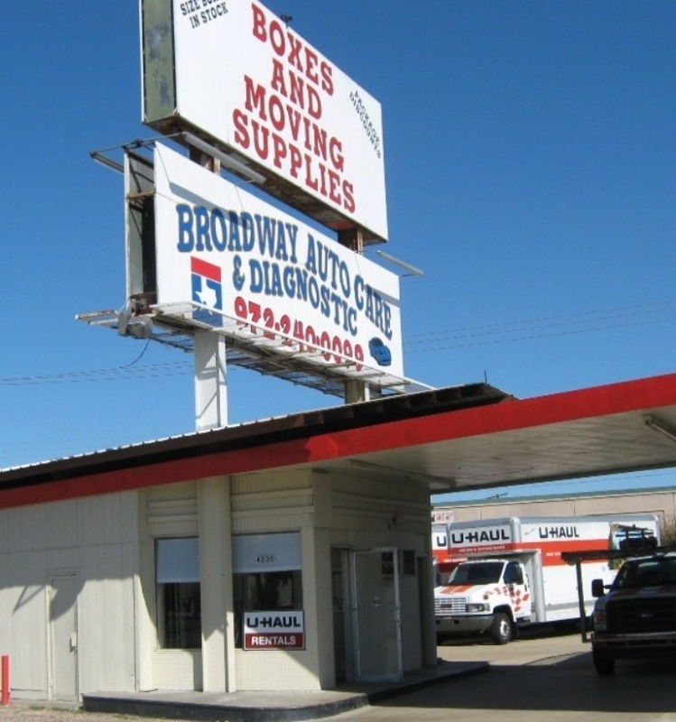 Broadway Auto Care Diagnostic In Garland Texas Adds U Haul Rentals U Haul Blog