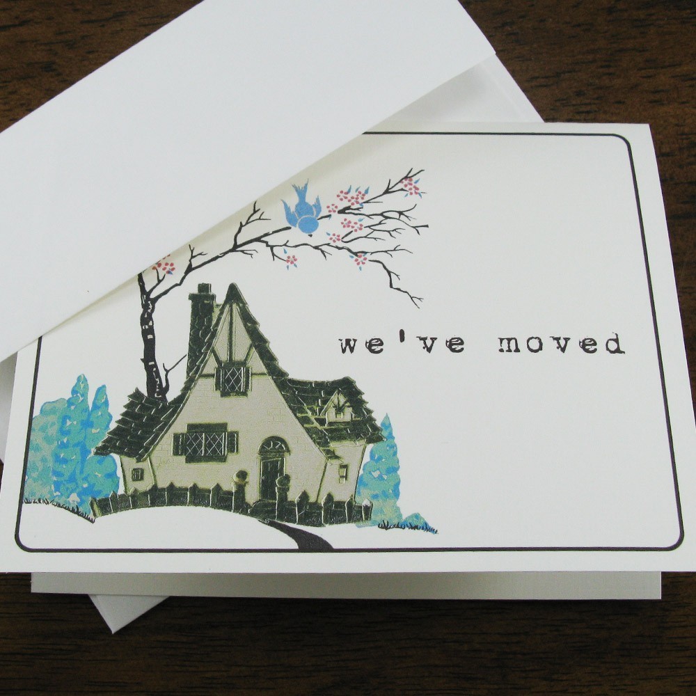 Paperless Moving Announcements Ideas