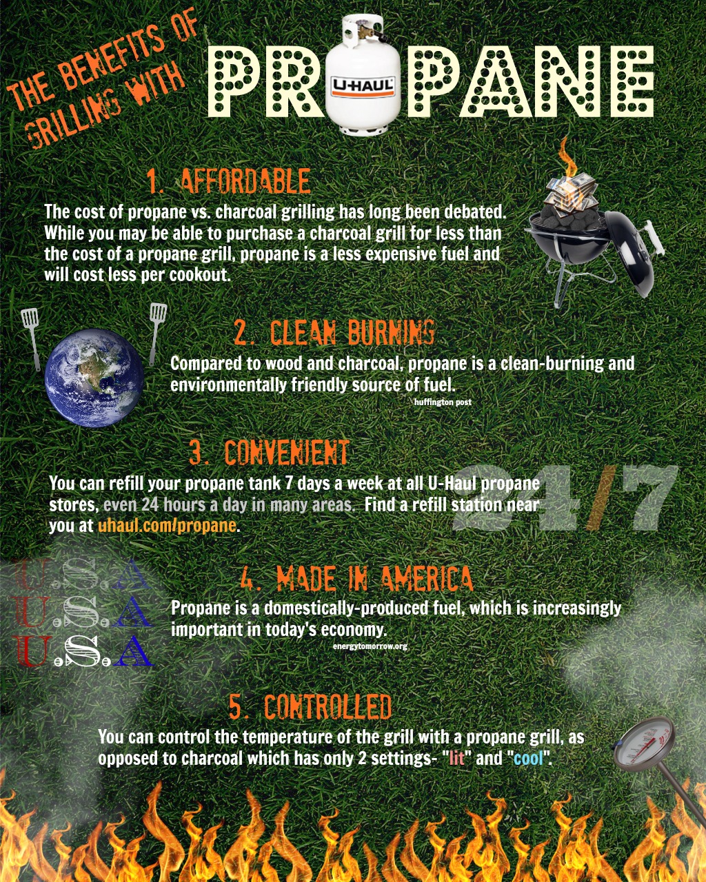 The Benefits of Grilling with Propane