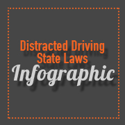Distracted Driving State Laws Infographic