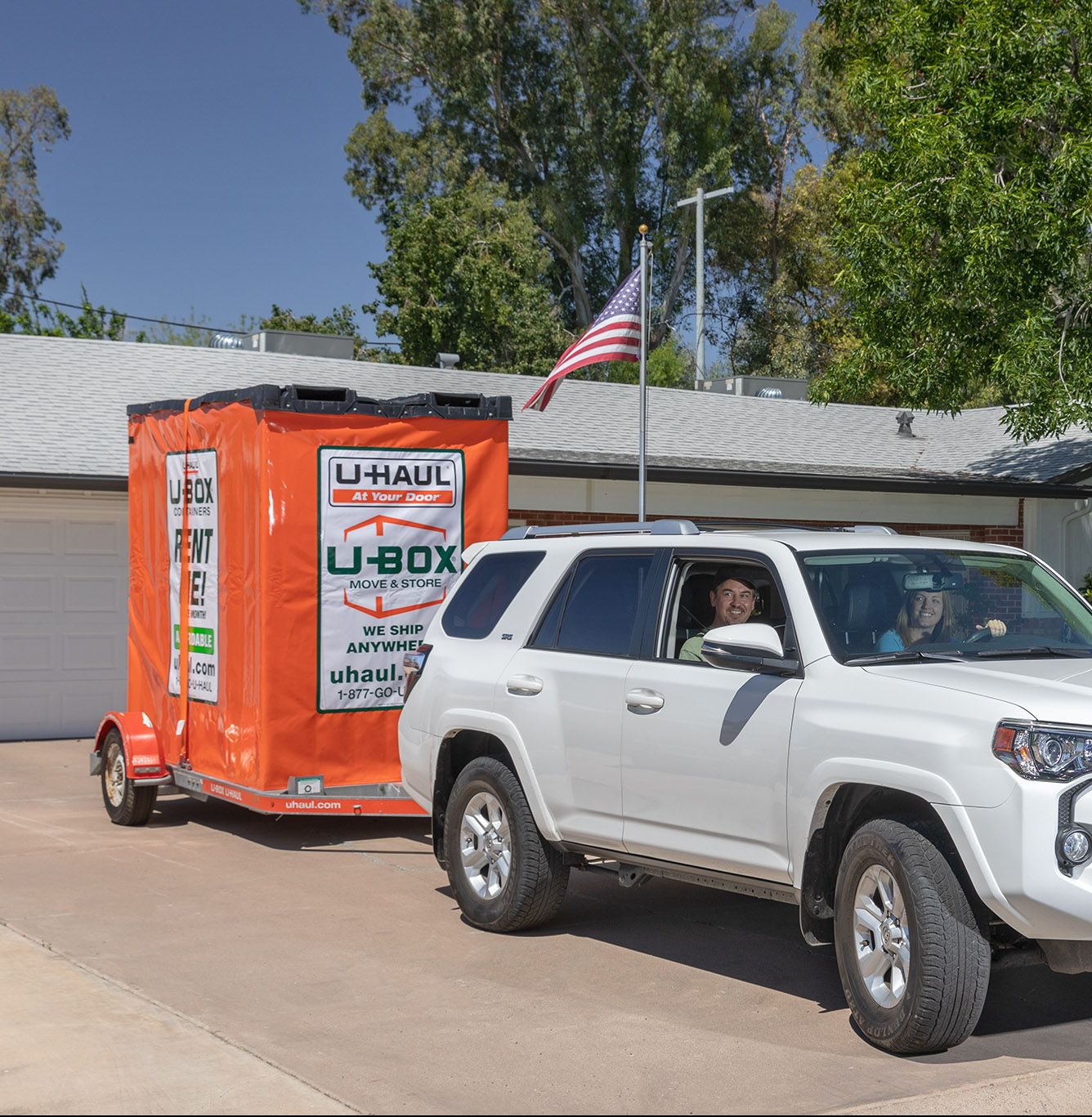 Portable Self-Storage with U-Box Containers