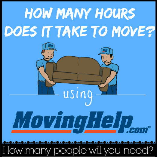 How Many Hours Does It Take To Move? Infographic!