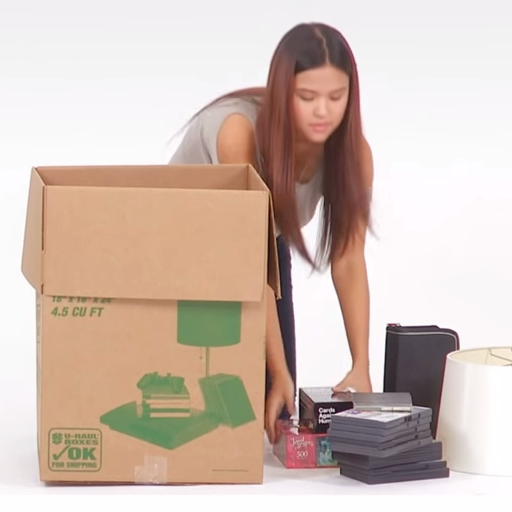 Large U-Haul Moving Box: What Fits? [VIDEO]