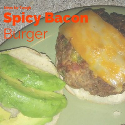 5 Best Burger Recipes: Spicy Bacon Burger