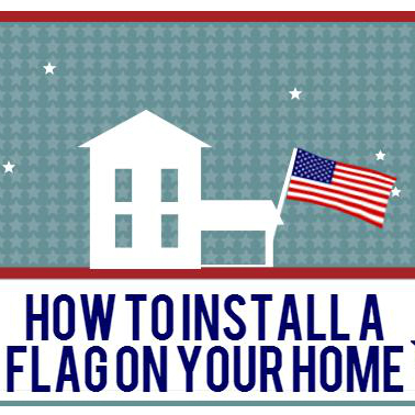 How to Install a Flag in Your Home