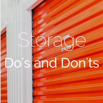 Self-Storage Do’s and Don’ts