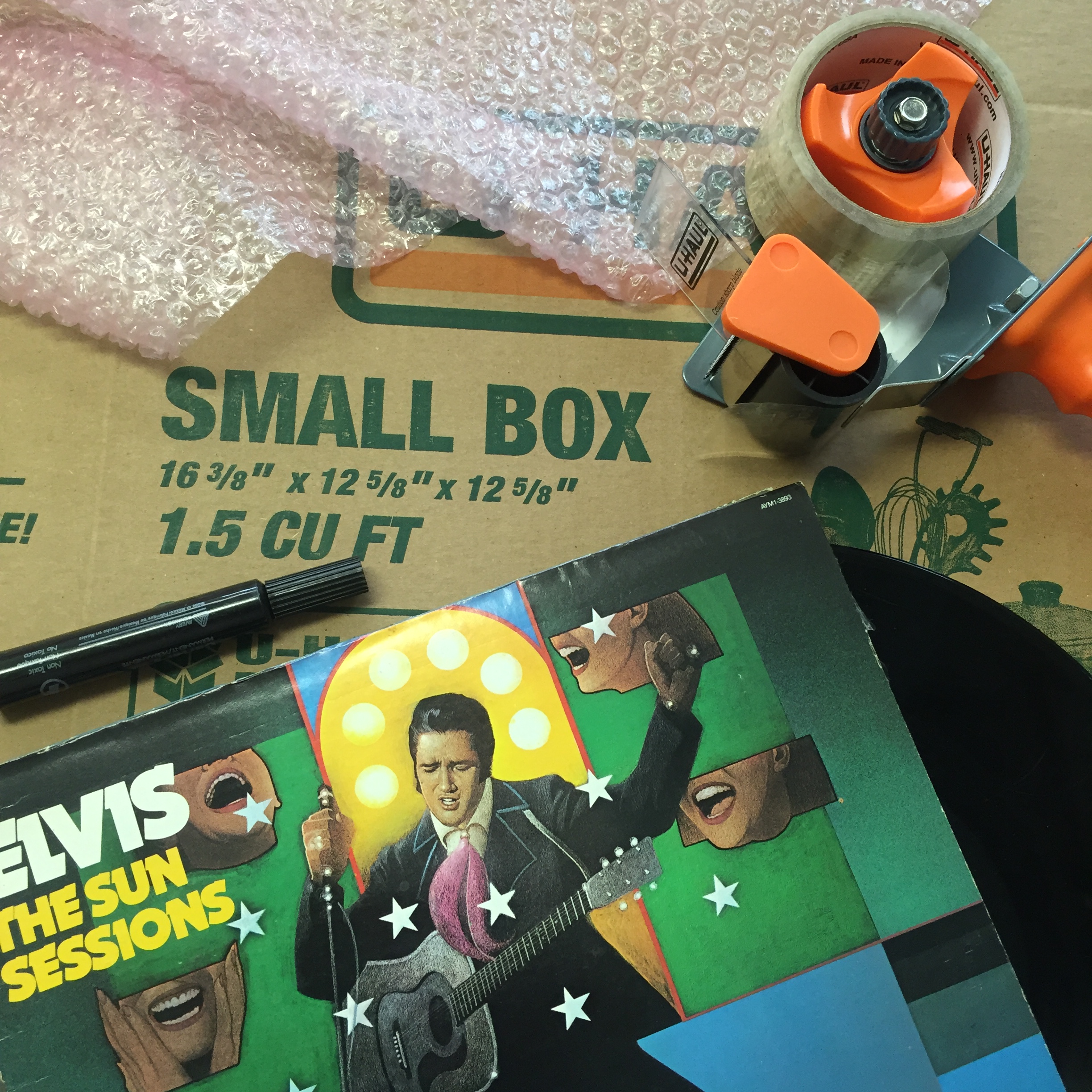 Packing and Storing Vinyl Records