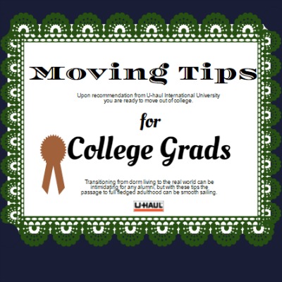 Moving Tips for College Grads