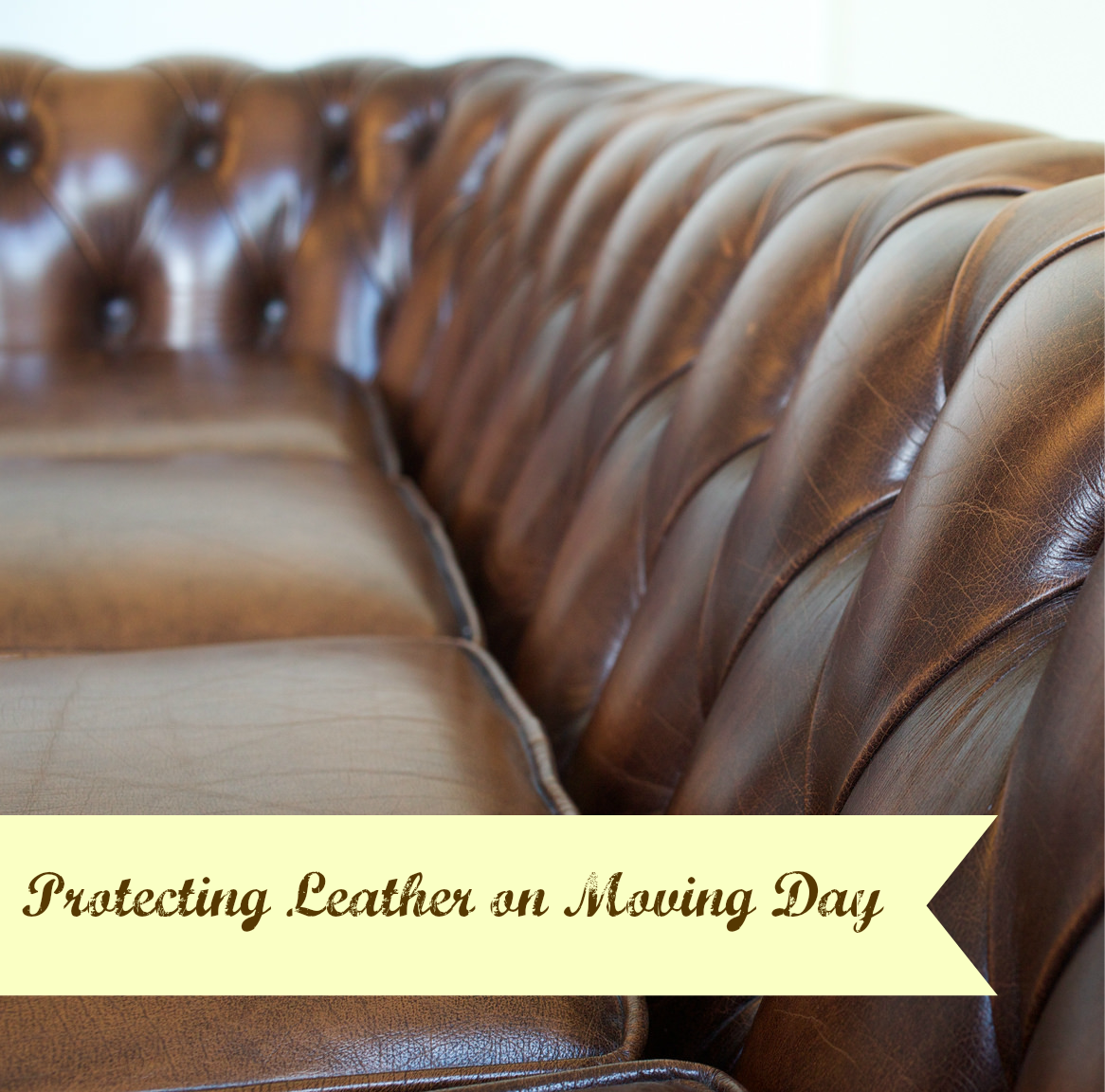 Protecting Leather on Moving Day
