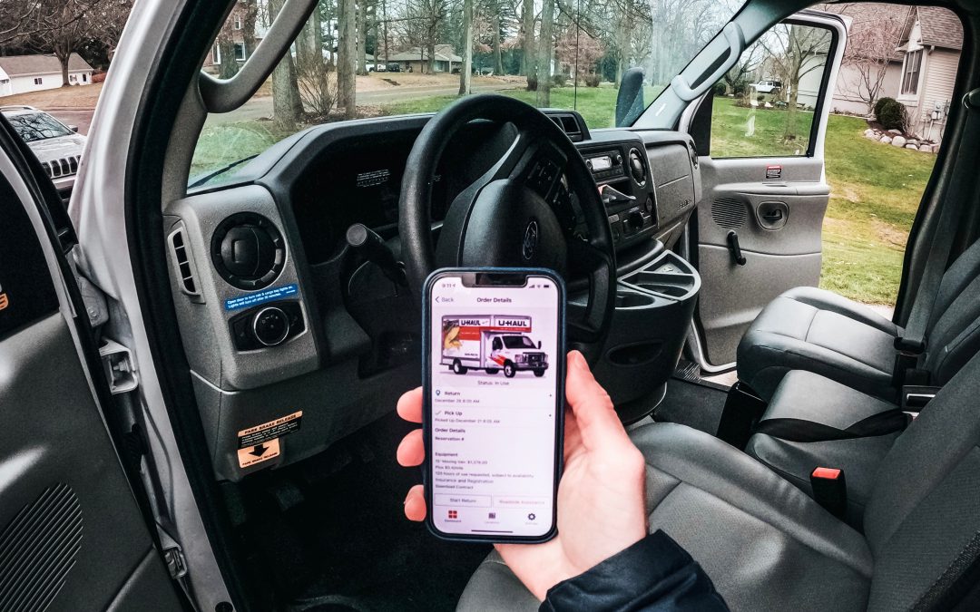 U-Haul App: Rent a Truck Now Feature