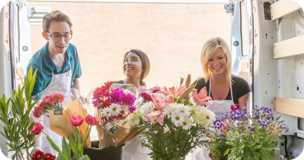 Small business using truck fleet