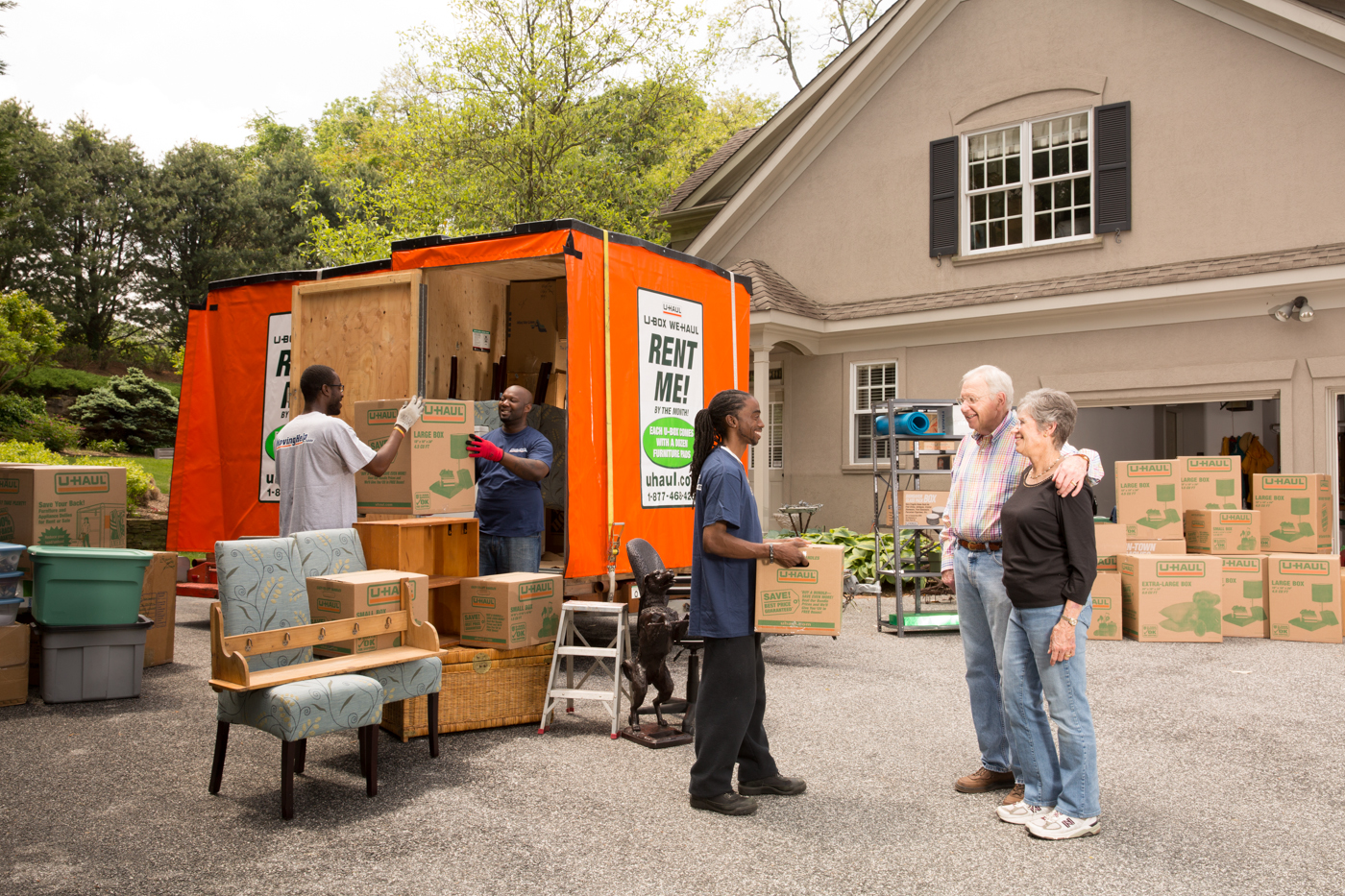 Downsizing Your Home with U-Box Containers