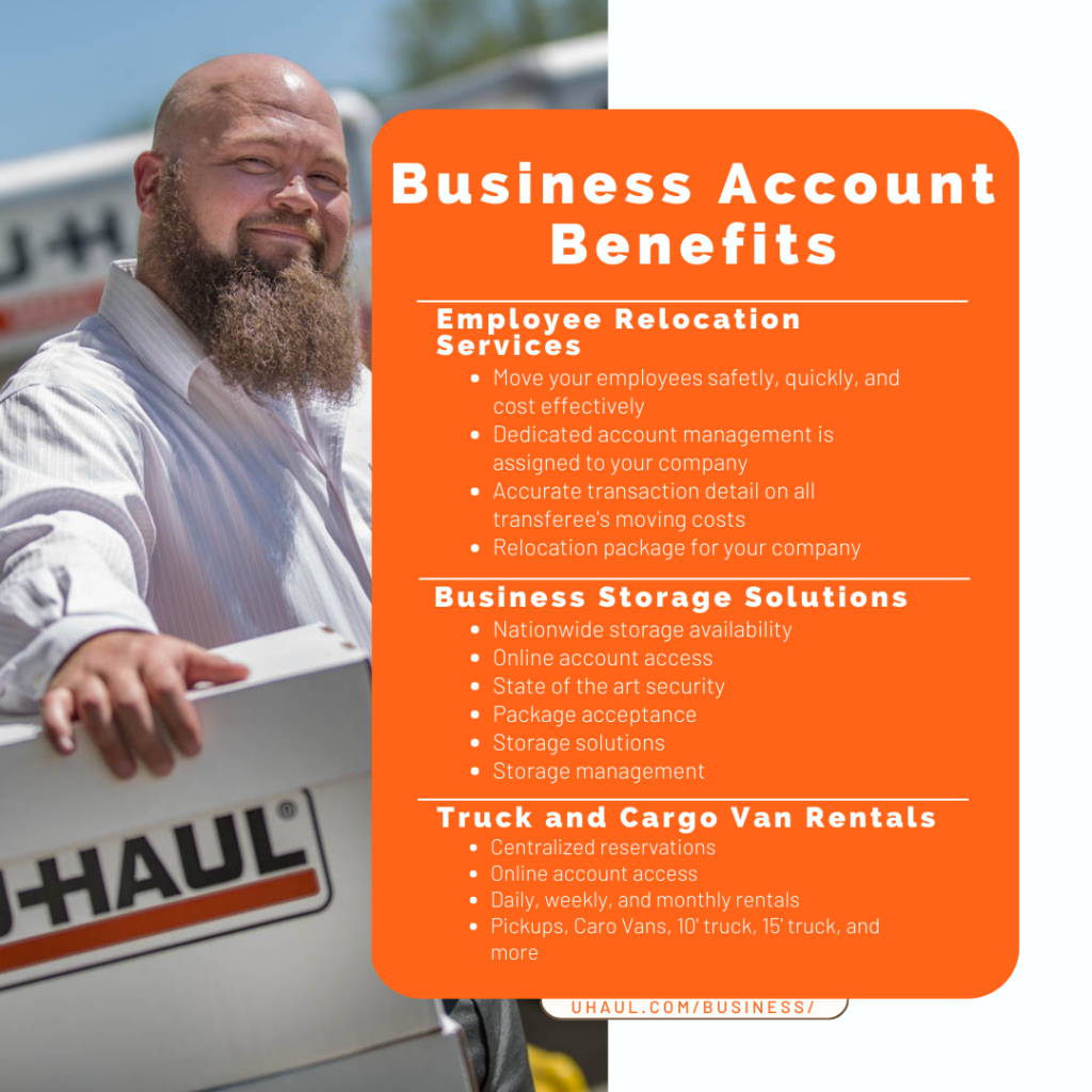 Corporate account benefits graphic